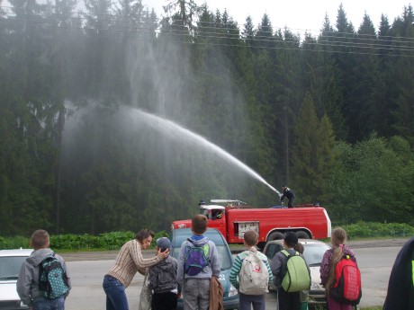 Ukážka na akcií dni obce Or. Lesná 2015